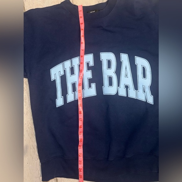 Pristine like new SOLD OUT! The Bar Varsity Sweatshirt Size: medium - Picture 16 of 16